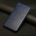 For TCL 505 Y-shaped Pattern Flip Leather Phone Case(Blue)