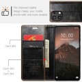 For Xiaomi Redmi Note 13 4G CaseMe 003 Crazy Horse Texture Flip Leather Phone Case(Coffee)