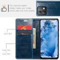 For Xiaomi Redmi Note 13 5G CaseMe 003 Crazy Horse Texture Flip Leather Phone Case(Blue Green)