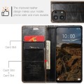 For Xiaomi Redmi Note 13 Pro 4G CaseMe 003 Crazy Horse Texture Flip Leather Phone Case(Coffee)