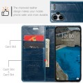 For Xiaomi Redmi Note 13 Pro+ 5G CaseMe 003 Crazy Horse Texture Flip Leather Phone Case(Blue Green)