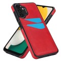 For Samsung Galaxy A13 5G / A13 4G Litchi Leather Skin Card Slots Phone Case(Red)