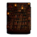 For Pocketbook InkPad 4 / Color2 /3 /PB743 Painted Retro Skin-feel Leather Smart Tablet Case(Library