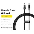 Baseus CD Series PD20W USB-C / Type-C to 8 Pin Fast Charging Data Cable, Length:1m(Black)