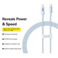 Baseus CD Series PD20W USB-C / Type-C to 8 Pin Fast Charging Data Cable, Length:1m(Blue)