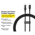 Baseus CD Series PD100W USB-C / Type-C to USB-C / Type-C Fast Charging Data Cable, Length:2m(Black)