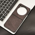 For ZTE nubia Flip / Libero Flip Litchi Texture Back Cover Phone Case(Brown)