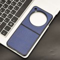 For ZTE nubia Flip / Libero Flip Crocodile Texture Back Cover Phone Case(Blue)