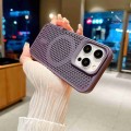 For iPhone 15 Plus MagSafe Magnetic Heat Dissipation Phone Case(Dark Purple)