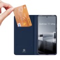 For Asus Zenfone 11 Ultra DUX DUCIS Skin Pro Series Flip Leather Phone Case(Blue)