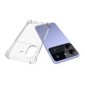 For ZTE Blade A54 Shockproof Non-slip Thickening TPU Phone Case(Transparent)