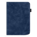 For Pocketbook Verse / Verse Pro Calfskin Leather Smart Tablet Case(Blue)
