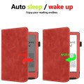 For Pocketbook Verse / Verse Pro Calfskin Leather Smart Tablet Case(Red)