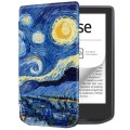 For Pocketbook Verse / Verse Pro Painted Retro Skin-feel Leather Smart Tablet Case(Starry Sky)
