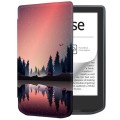 For Pocketbook Verse / Verse Pro Painted Retro Skin-feel Leather Smart Tablet Case(Night)