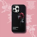 For iPhone 15 Pro Max Skin Feel Matte TPU+PC Shockproof Phone Case(Rose)