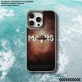 For iPhone 15 Pro Max Skin Feel Matte TPU+PC Shockproof Phone Case(Moon)