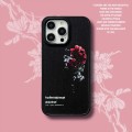 For iPhone 15 Skin Feel Matte TPU+PC Shockproof Phone Case(Rose)