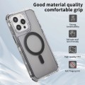 For iPhone 15 Plus Dreamland MagSafe Magnetic 3 in 1 TPU + PC Phone Case(Transparent Black)