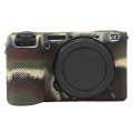 For Sony ILCE-6700 / A6700 Litchi Texture Soft Silicone Protective Case(Camouflage)