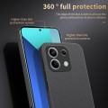 For Xiaomi Redmi Note 13 4G HUIYI Leather Magnetic Phone Case(Blue)