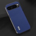 For Google Pixel 9 Pro ABEEL Arashi Texture PU Phone Case(Deep Sea)