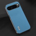 For Google Pixel 9 Pro ABEEL Arashi Texture PU Phone Case(Sky Blue)