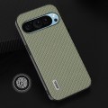 For Google Pixel 9 ABEEL Carbon Fiber Texture Protective Phone Case(Green)