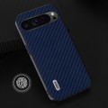For Google Pixel 9 Pro ABEEL Carbon Fiber Texture Protective Phone Case(Dark Blue)