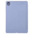 For Huawei MatePad Pro 11 2022/2024 Tri-fold Silicone Leather Tablet Case(Lavender)