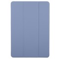 For Huawei MatePad Pro 13.2 Tri-fold Silicone Leather Tablet Case(Lavender)