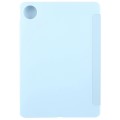 For Huawei MatePad Pro 13.2 Tri-fold Silicone Leather Tablet Case(Ice Blue)
