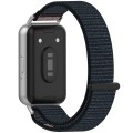 For Samsung Galaxy Fit 3 Nylon Loop Hook and Loop Fastener Watch Band(Official Black)