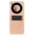 For ZTE nubia Flip / Libero Flip Honeycomb Dot Texture Card Slot Leather Phone Case(Rose Gold)