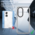 For OPPO Reno8 T 5G/A1 Pro Transparent Acrylic + TPU Shockproof Phone Case(Transparent)