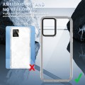 For vivo Y21/Y33s/Y21s/Y21t Transparent Acrylic + TPU Shockproof Phone Case(Transparent Purple)