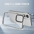 For Realme 10 4G Transparent Acrylic + TPU Shockproof Phone Case(Transparent Black)