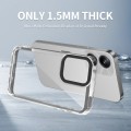 For Realme 10 Pro 5G Transparent Acrylic + TPU Shockproof Phone Case(Transparent Black)
