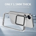 For Realme C55 4G Transparent Acrylic + TPU Shockproof Phone Case(Transparent)