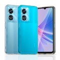 For OPPO A77s Candy Series TPU Phone Case(Transparent Blue)