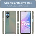 For OPPO A78 5G Candy Series TPU Phone Case(Transparent Grey)