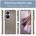 For OPPO Reno10 Pro Global Candy Series TPU Phone Case(Transparent Grey)