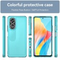 For OPPO A58 4G Candy Series TPU Phone Case(Transparent Blue)