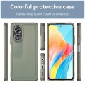 For OPPO A58 4G Candy Series TPU Phone Case(Transparent Grey)