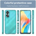 For OPPO A78 4G Candy Series TPU Phone Case(Transparent Blue)