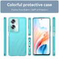 For OPPO A2 5G Candy Series TPU Phone Case(Transparent Blue)