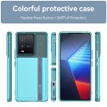 For vivo iQOO 9T Candy Series TPU Phone Case(Transparent Blue)