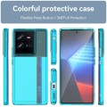 For vivo iQOO 10 Pro Candy Series TPU Phone Case(Transparent Blue)