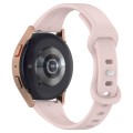 22mm Slim Reverse Buckle Silicone Watch Band(Light Pink)