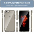 For iPhone 6s Candy Series TPU Phone Case(Transparent Grey)
